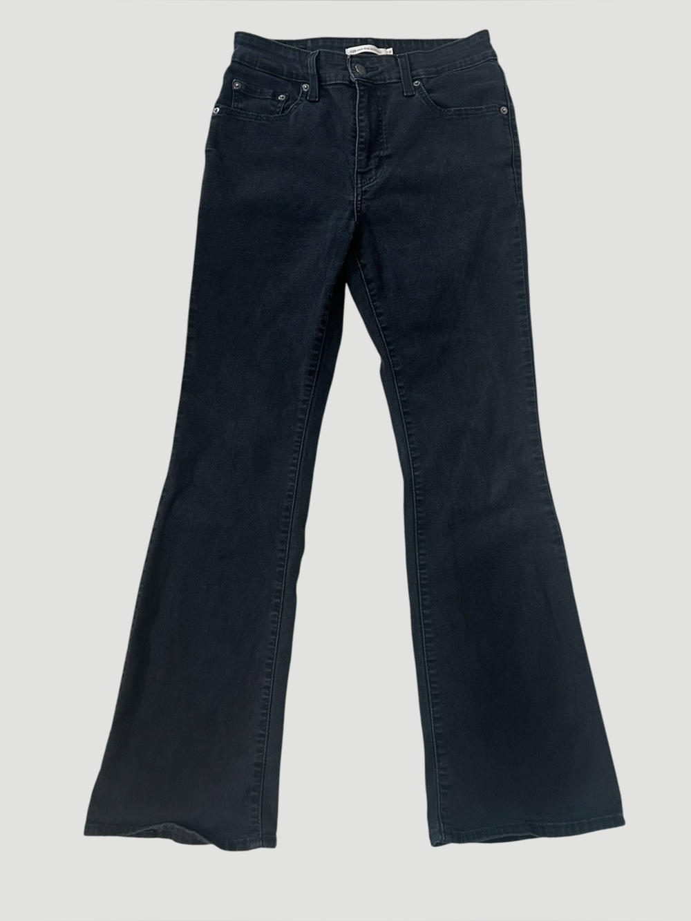LEVI'S Women’s Black 725‎ High Rise Bootcut Jeans Size 28 (27x28)